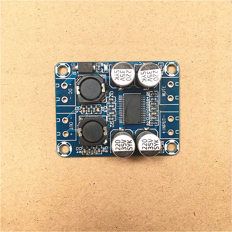 xh-m313 高清数字功放板tpa3118书架音箱60w单声道btl直流8-24v