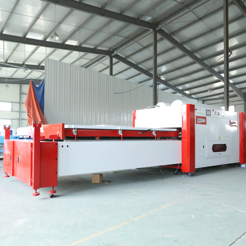 皮革自动吸皮机 机 双工位软硬包吸塑真空覆膜机 免漆门覆膜机