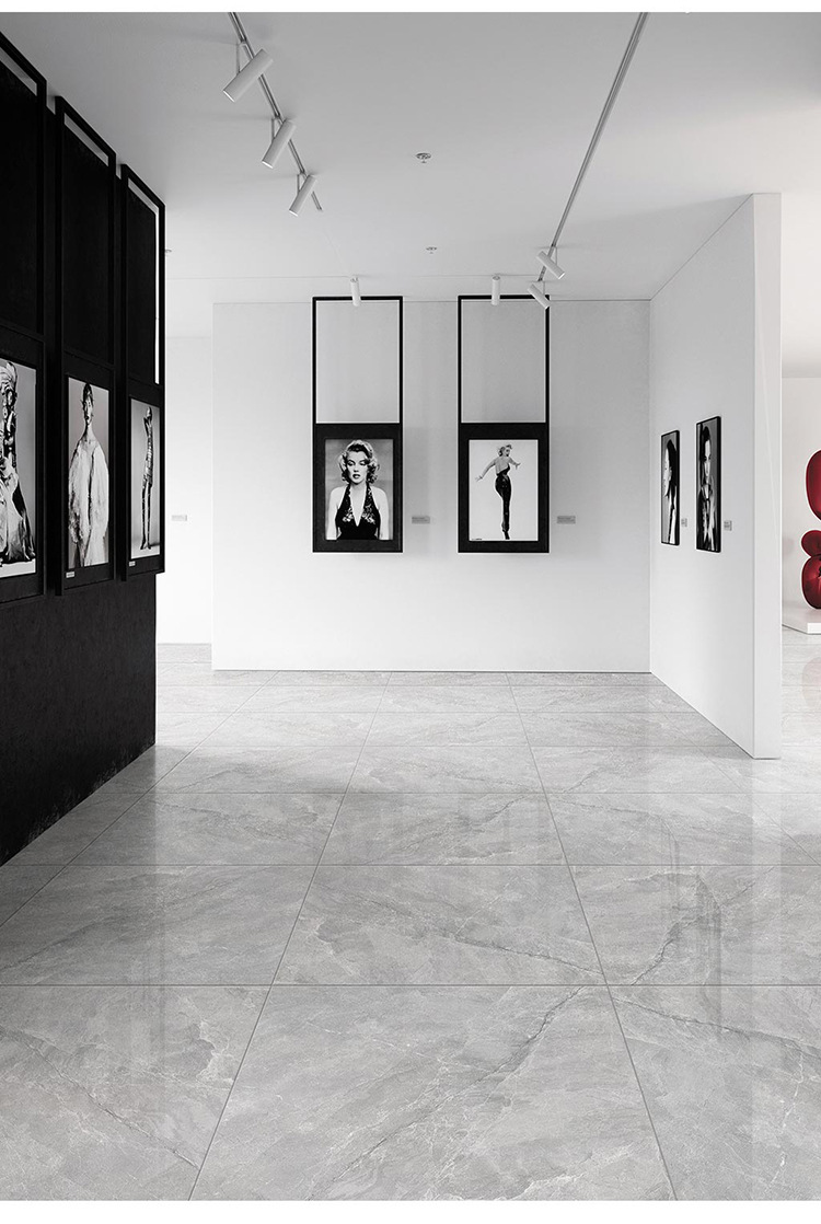 简约负离子通体大理石瓷砖现代客厅瓷砖灰色黄色地板砖800*800mm