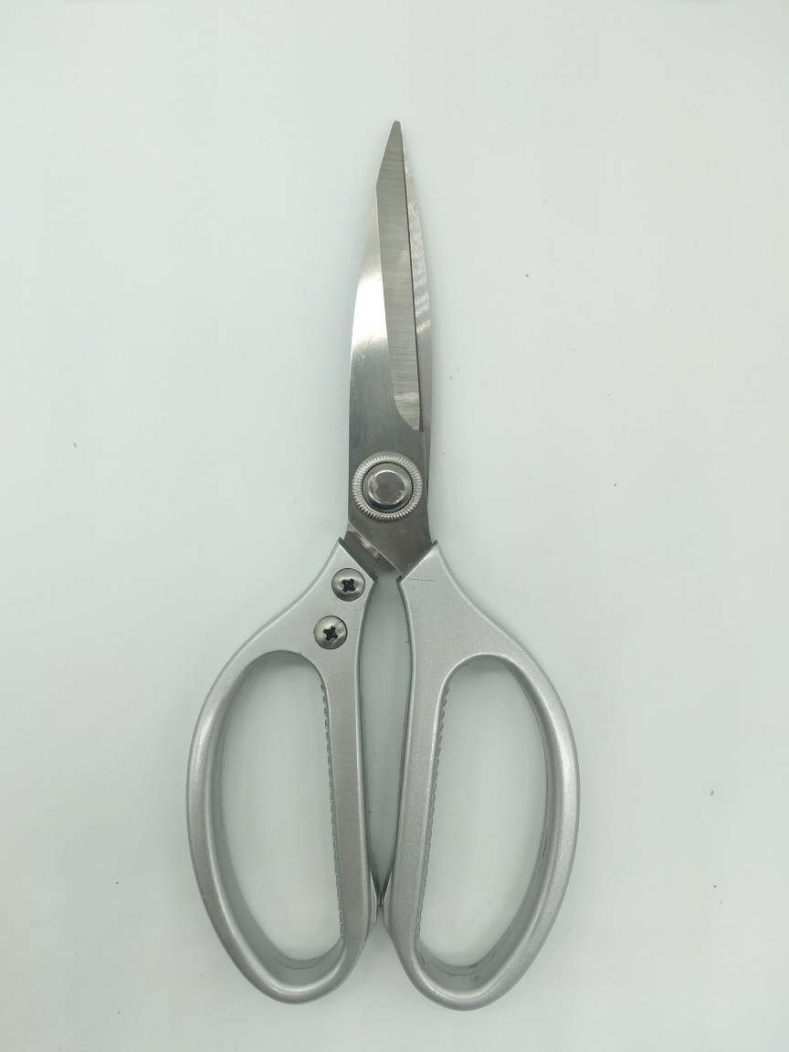 厂家直销不锈钢强力厨房鸡骨剪铝合金剪刀办公事务剪裁缝家用剪刀