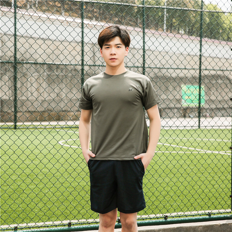 体能训练服套装男女夏季军迷短袖t恤迷彩短裤快干衣吸汗透气