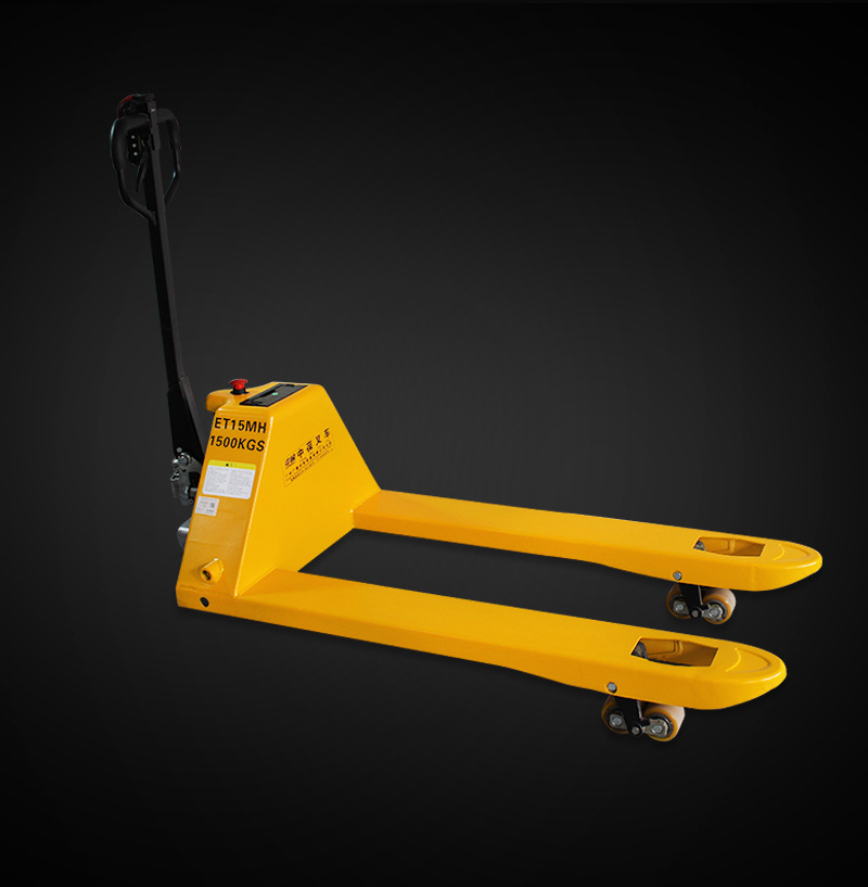 5吨锂电池半电动搬运车 半自动托盘地牛