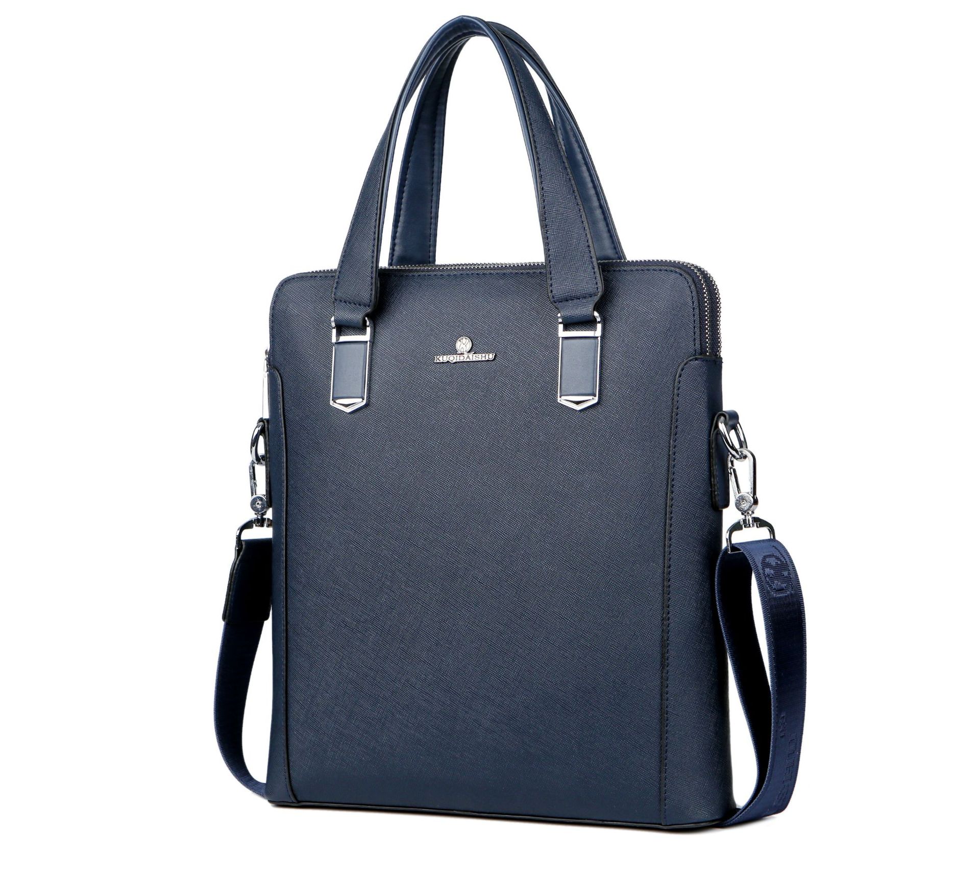 酷奇袋鼠男士公文包单肩斜跨电脑包休闲时尚手提包厂家一件代发