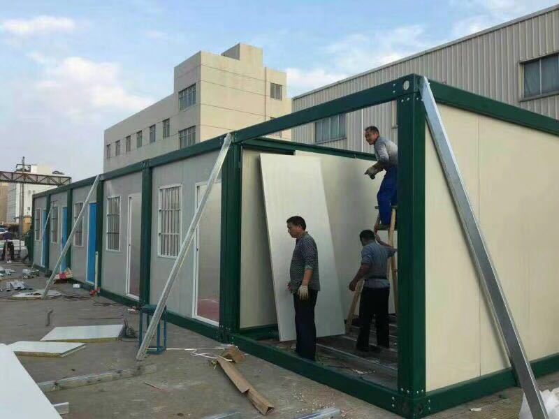 彩钢活动板房 工地项目部住人岩棉板房 可拆装式轻钢组合房搭建-报价