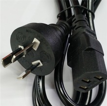 10A250V澳标插头品字尾电源线3芯0.75平方澳规电源链接线 1.5米