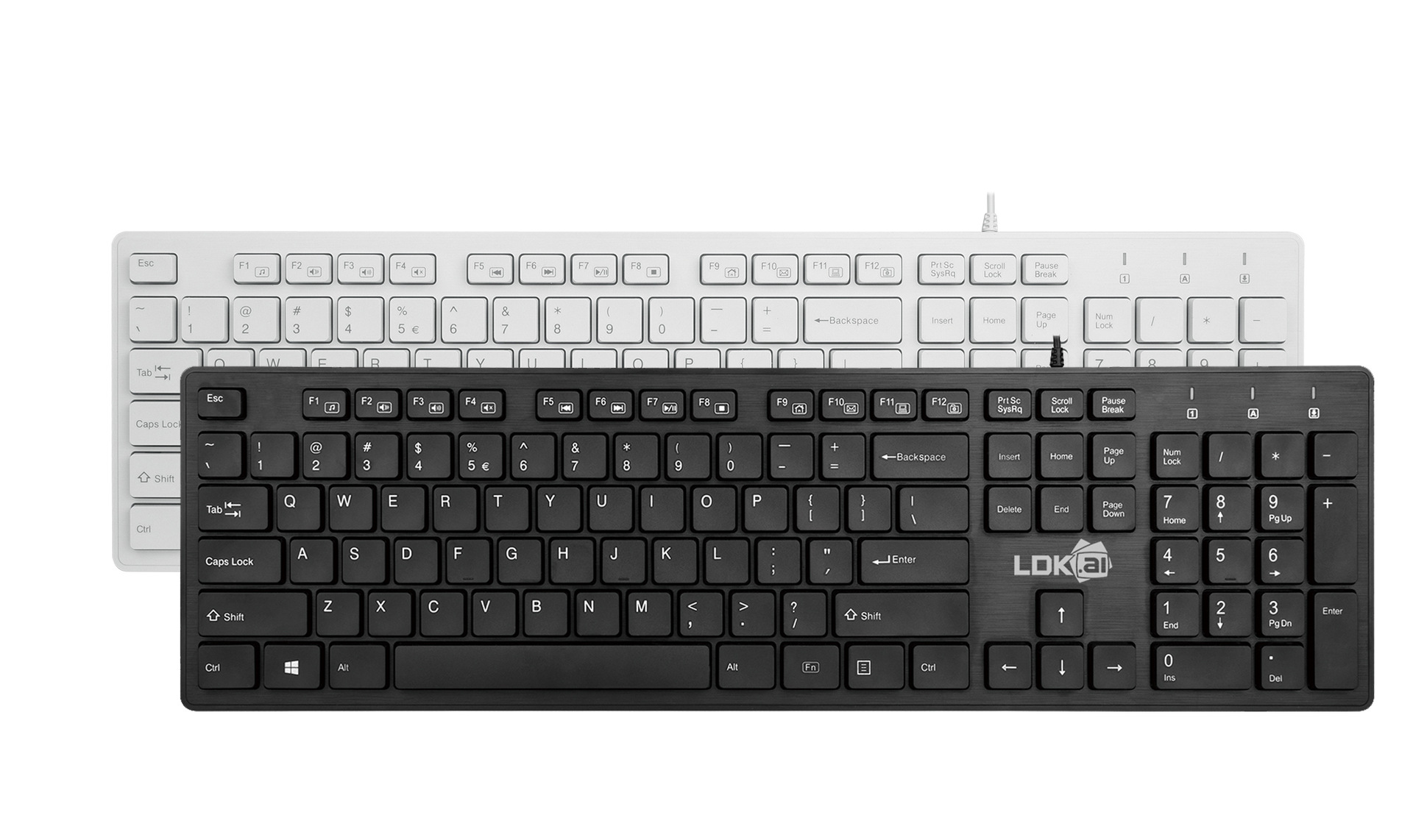 雷迪凯超薄k3巧克力白色黑色键盘usb轻薄拉丝面板键盘批发