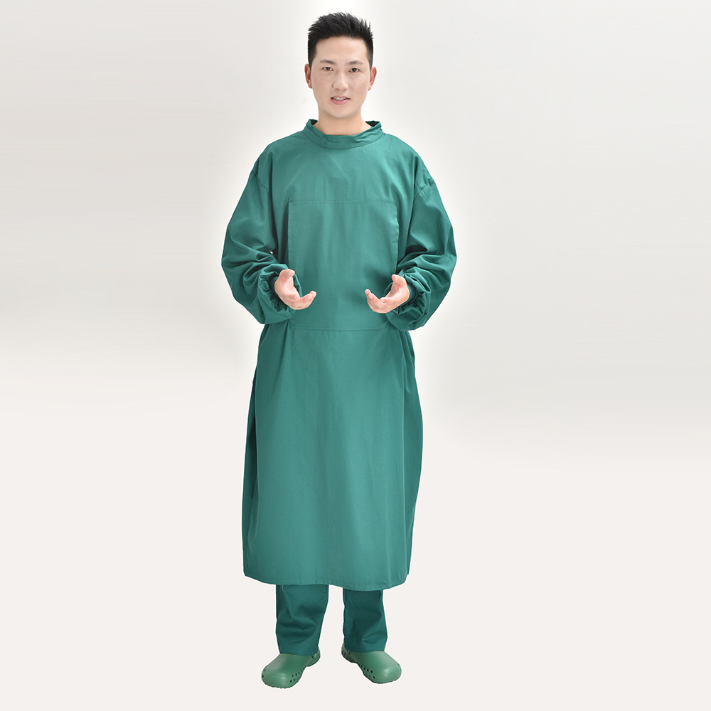 厂家直销 医生手术室工作服手术衣 男隔离手术服手术袍