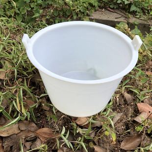 直销32泥桶建筑粪桶水桶牛筋 pe塑料泥桶装修泥灰桶泥浆桶红白桶