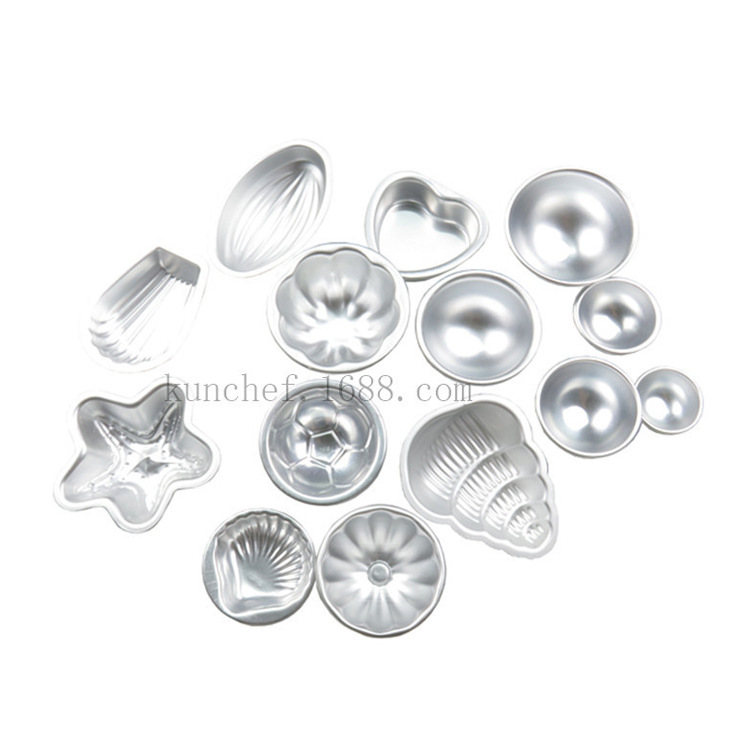 2 kg品名:浴盐球模具材质:铝合金用途:用于制作比基尼蛋糕