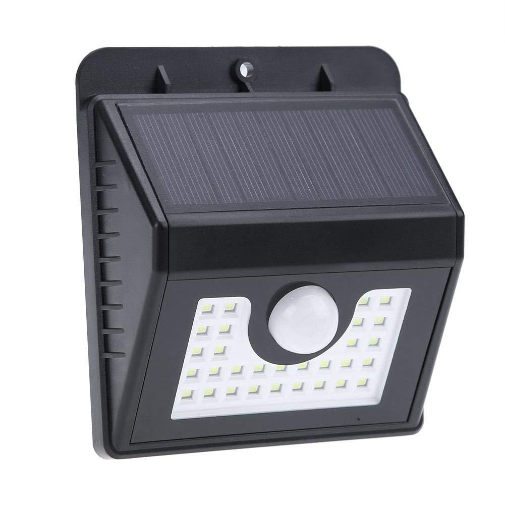 跨境电商爆款30led太阳能感应灯 户外墙面免电费人体感应壁灯