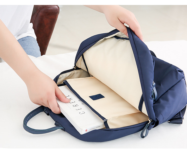 收纳袋,收纳包-2018新款书包女韩版尼龙旅行高中学生初中大容量防水双