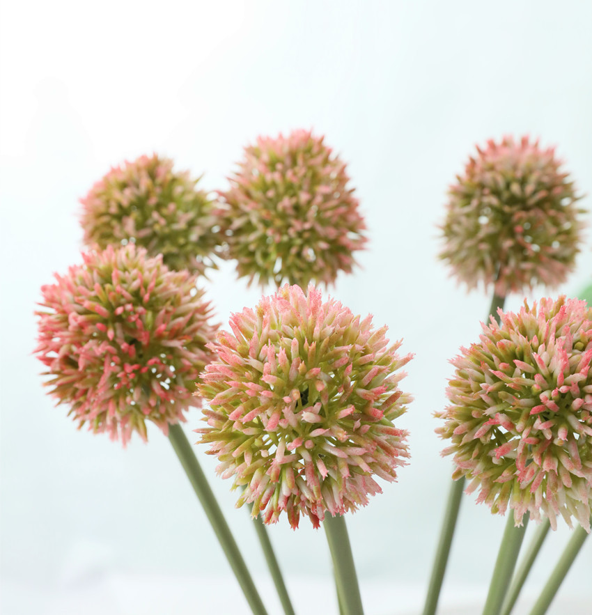 仿真花塑料葱球 假花配花 家居装饰 盆栽插花植材