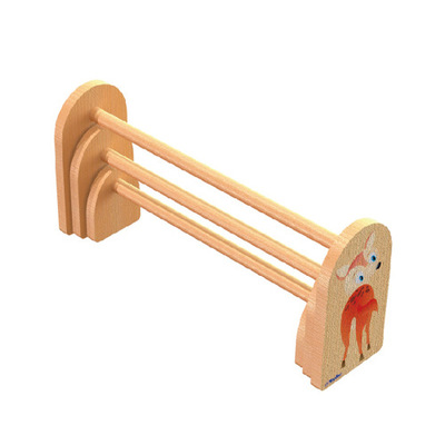 动物跨栏组合早教亲子园幼儿园木制跨栏感统训练体育健身器材