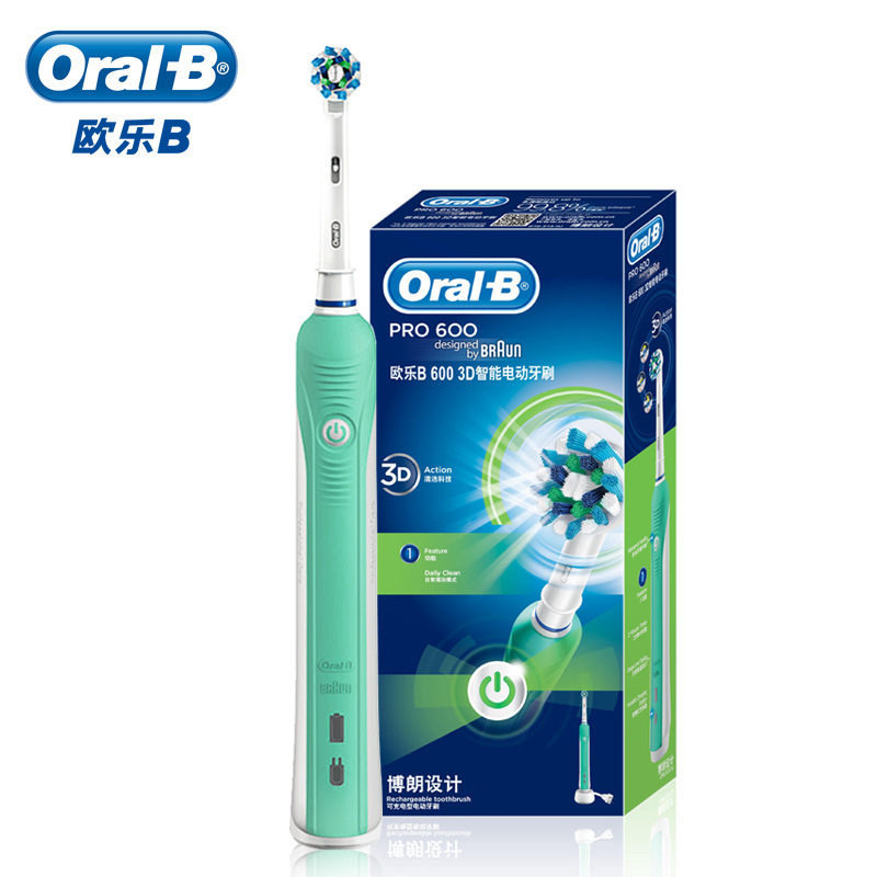 德国来的黑科技 oralb/欧乐bpro6003d智能电动牙刷