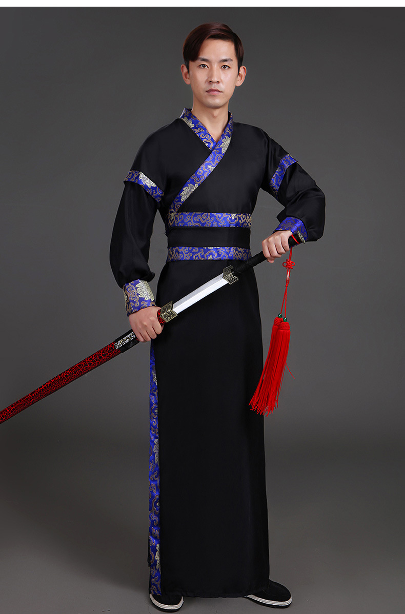 古装男侠客装书生剑客汉服影楼拍照大侠服装影视武侠演出才子