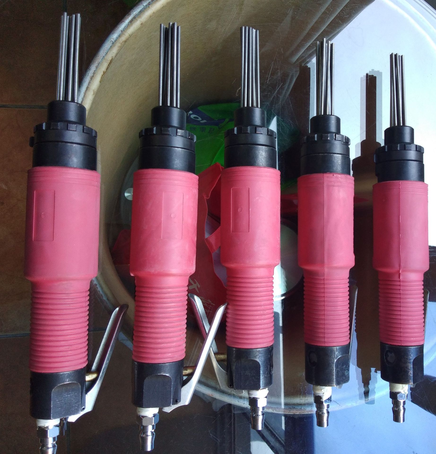 直式除锈枪气动针式敲锈枪主营船舶用品海工物料品种多库存足