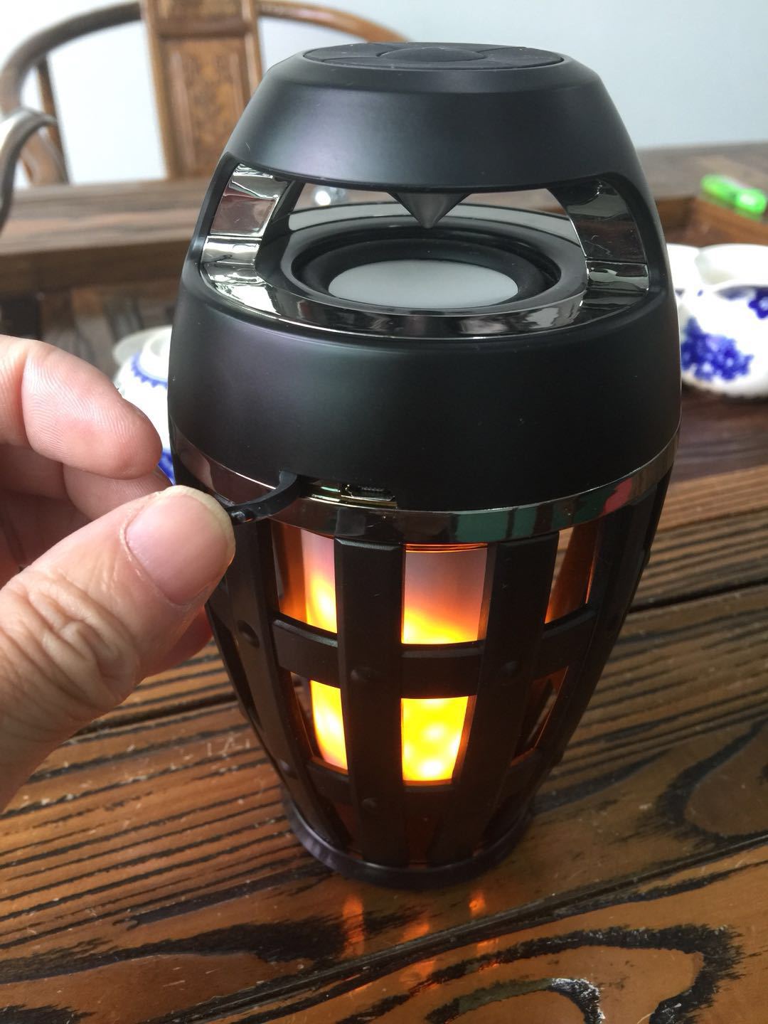 火焰音箱火焰音响火焰灯音箱迷你火焰音箱