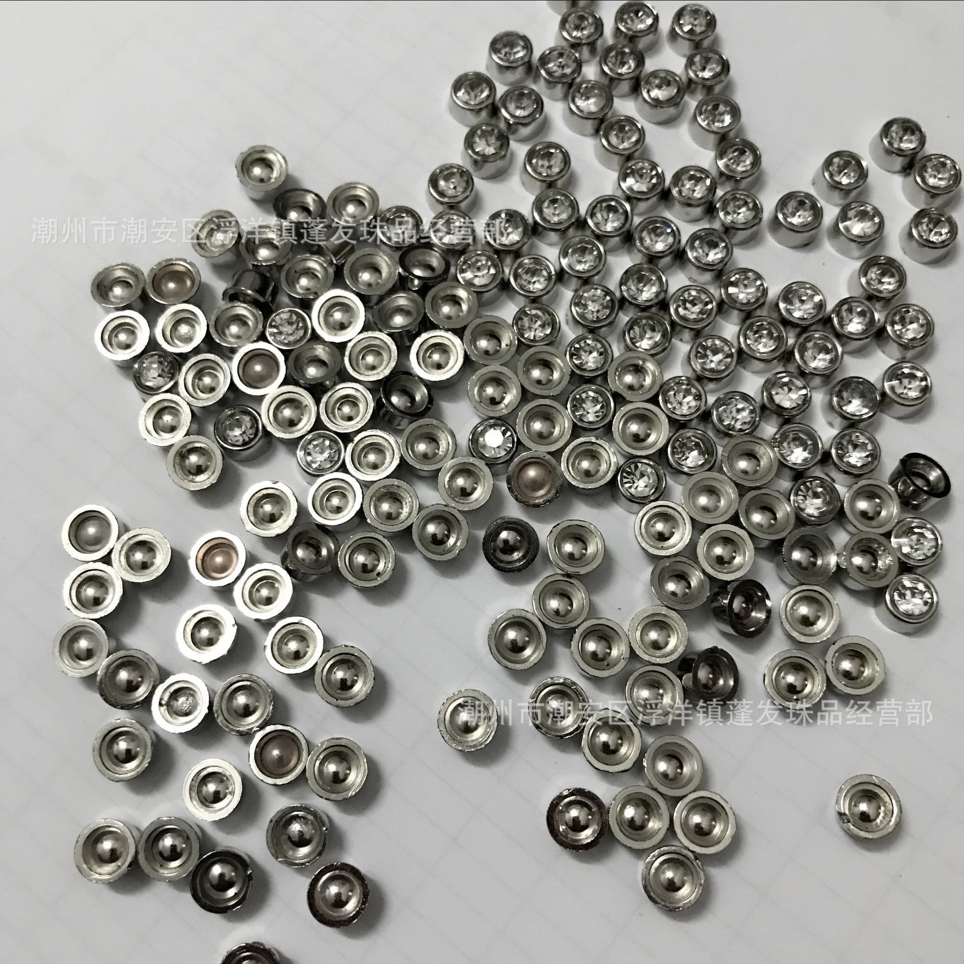 水桶钻元宝点钻碗钻塑料abs底座水钻全自动机器打钉钻无孔打钉珠