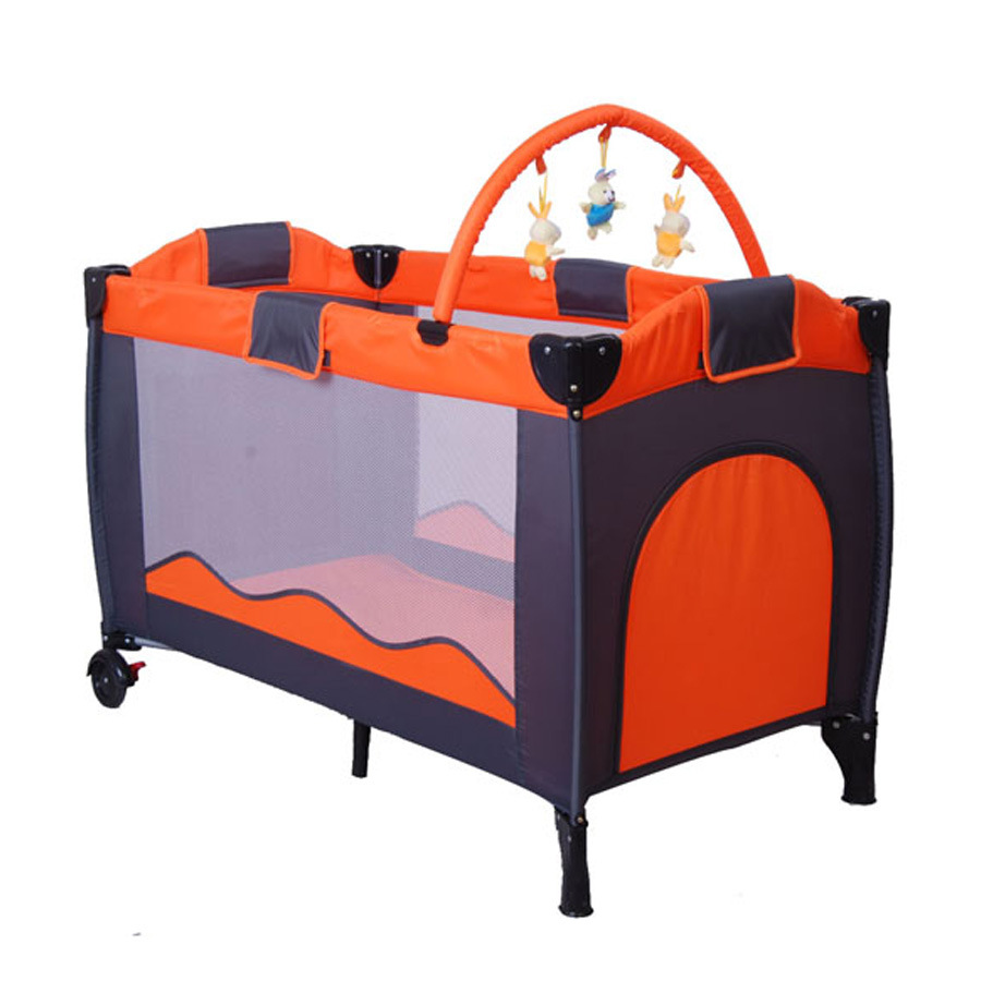 婴儿床 多功能便携式婴儿摇篮床 落地式婴儿游戏床