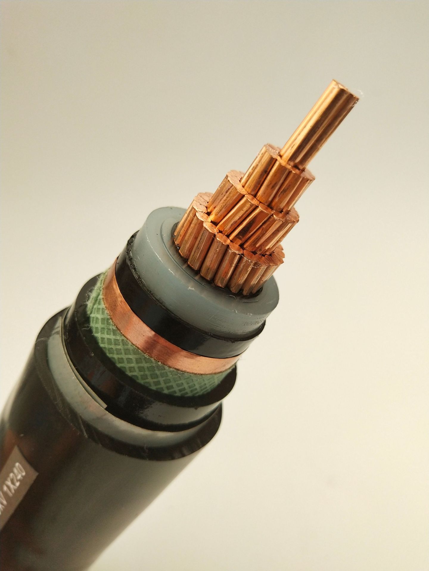 电缆线厂家防火电缆yjv62-10kv-1x240 螺旋电缆线 硅橡胶电力电缆