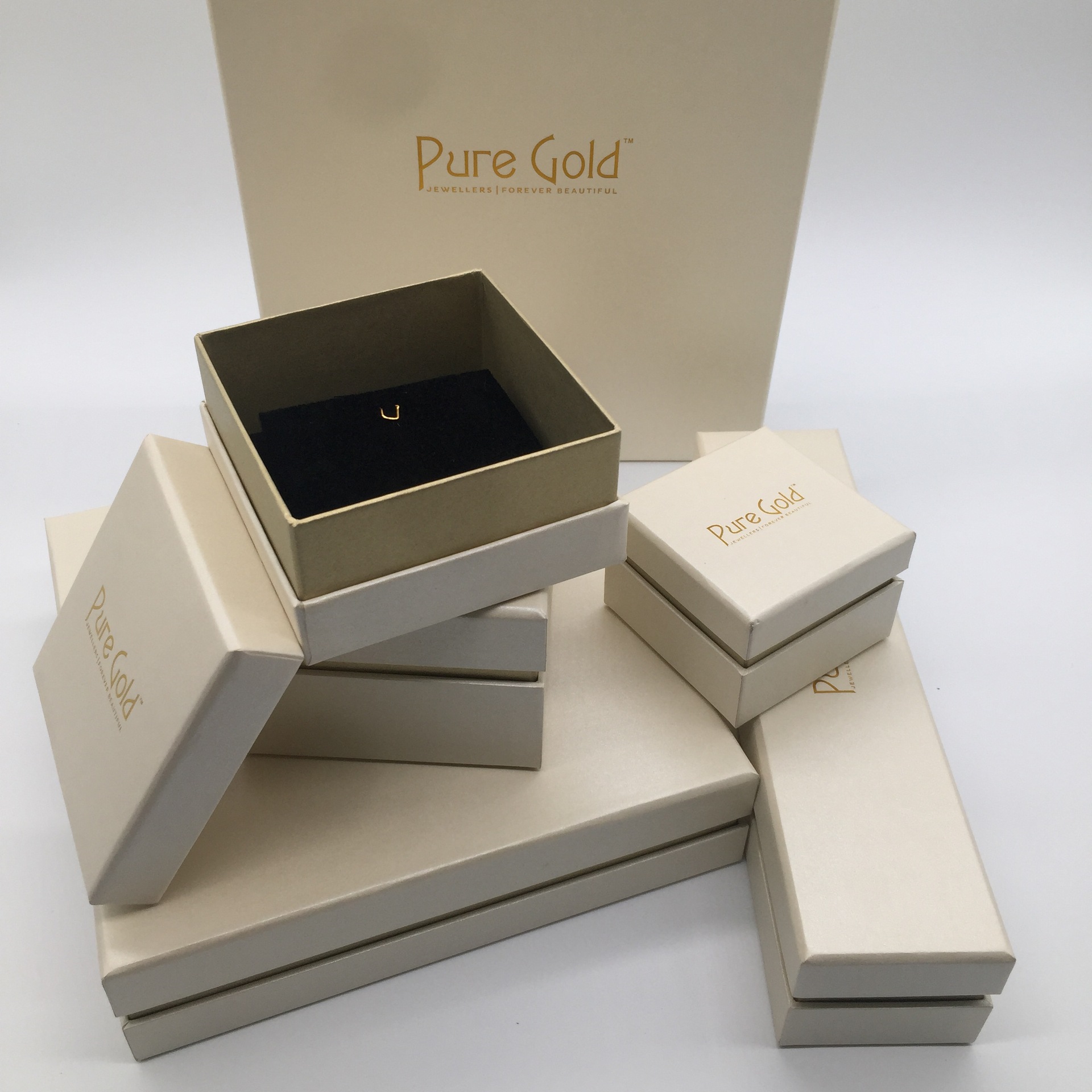 东莞首饰盒厂 精美珠宝盒 翻盖插边项链盒 礼盒饰品包装厂