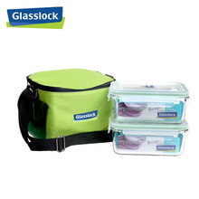 韩国进口Glasslock 2件套玻璃保鲜盒 GL32