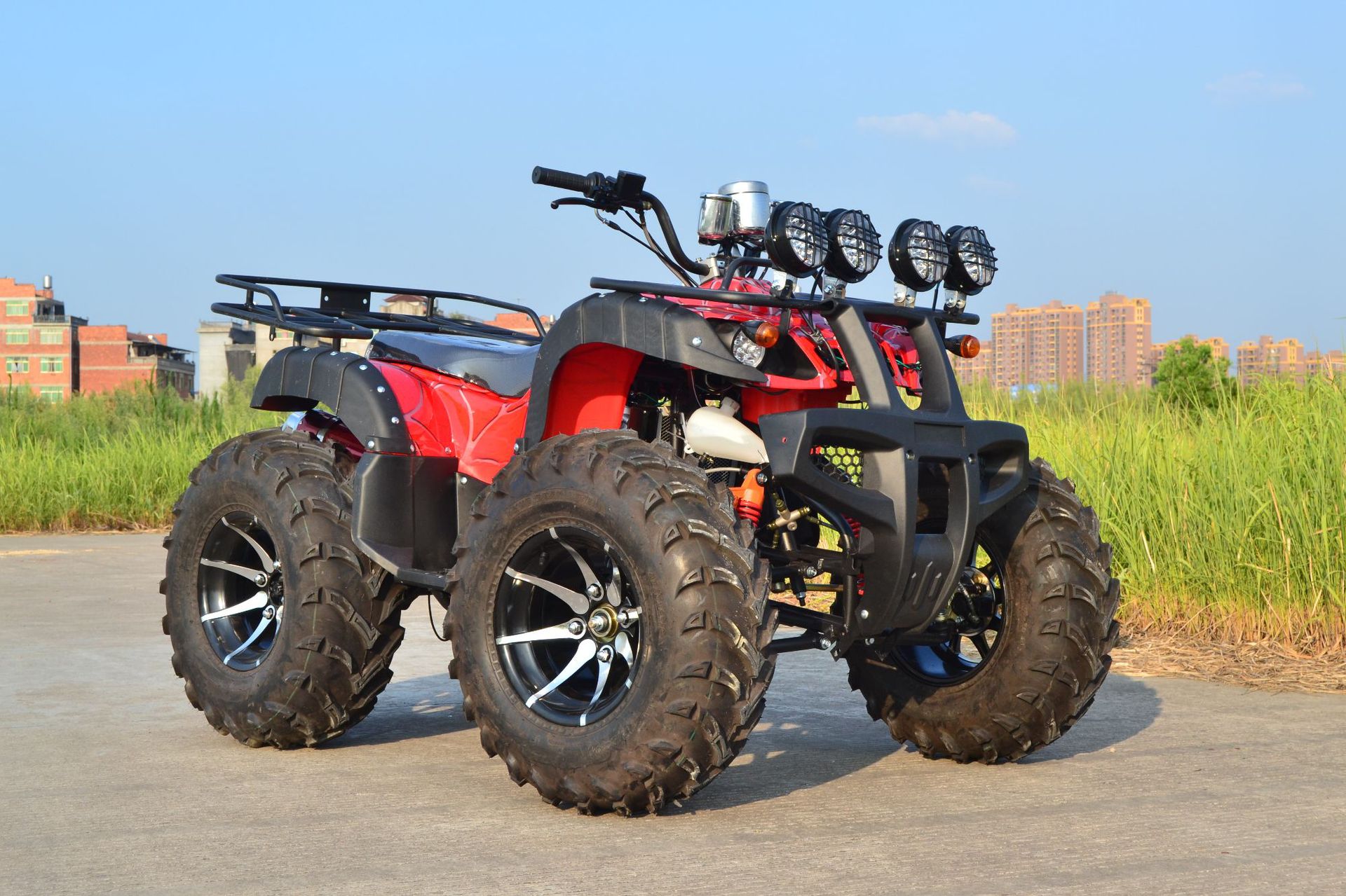150-250水冷12寸铝轮 带差速器 四轮沙滩车摩托车大公牛atv沙滩车