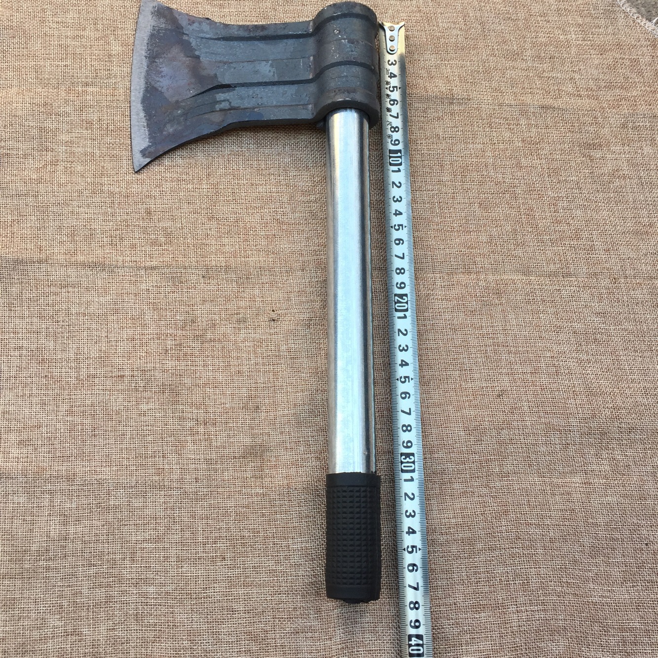 锻打铁把钢板斧头 砍斧 劈柴斧 卷库型大板斧 伐木斧