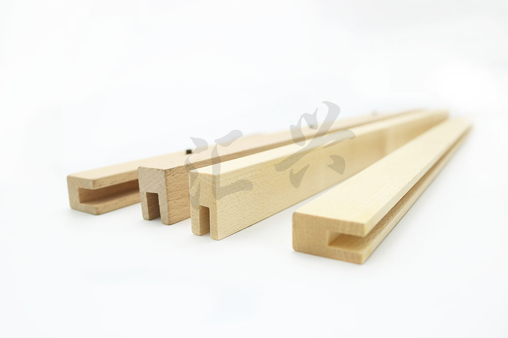 实木画轴 卷心木棒 开槽木画框 挂画木轴 吊旗轴杆 实木杆