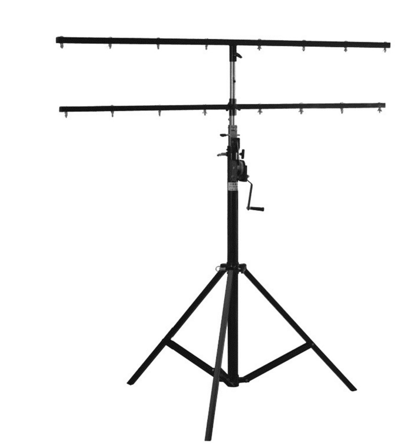 单层双层手摇支架三角架帕灯回光灯架子流动演出灯光架子