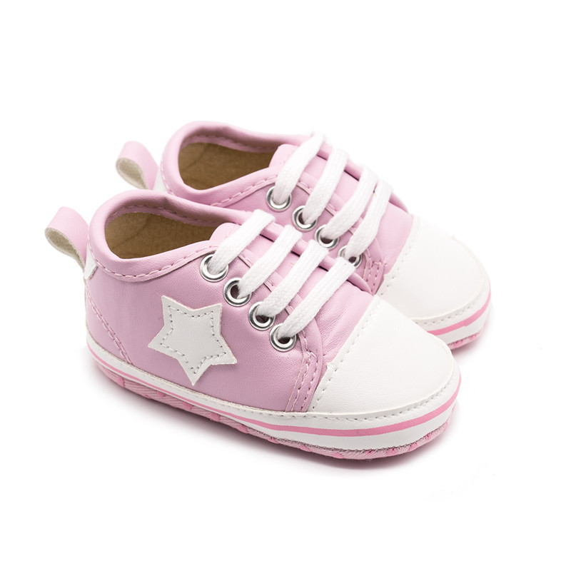 帆布星星婴儿学步鞋 休闲时尚bb鞋 经典babyshoes 一件代发