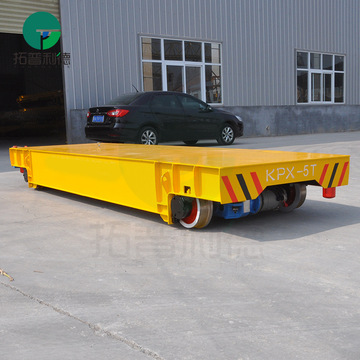 浙江杭州电动平板拖车厂区运输搬运设备kpx蓄电池有轨电动平车