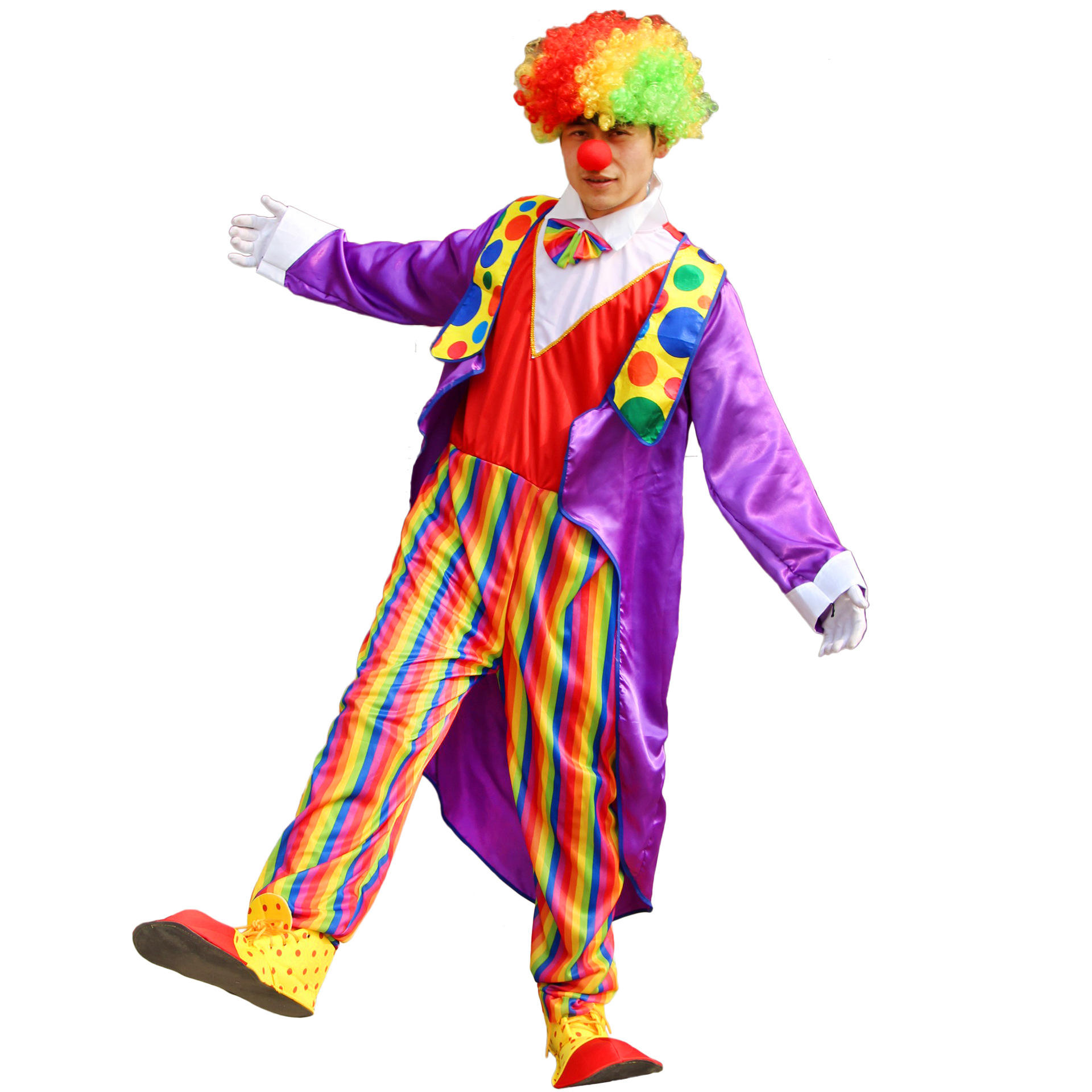 万圣节小丑服装 成人小丑衣服 化妆舞会派对服饰 男女款小丑套装