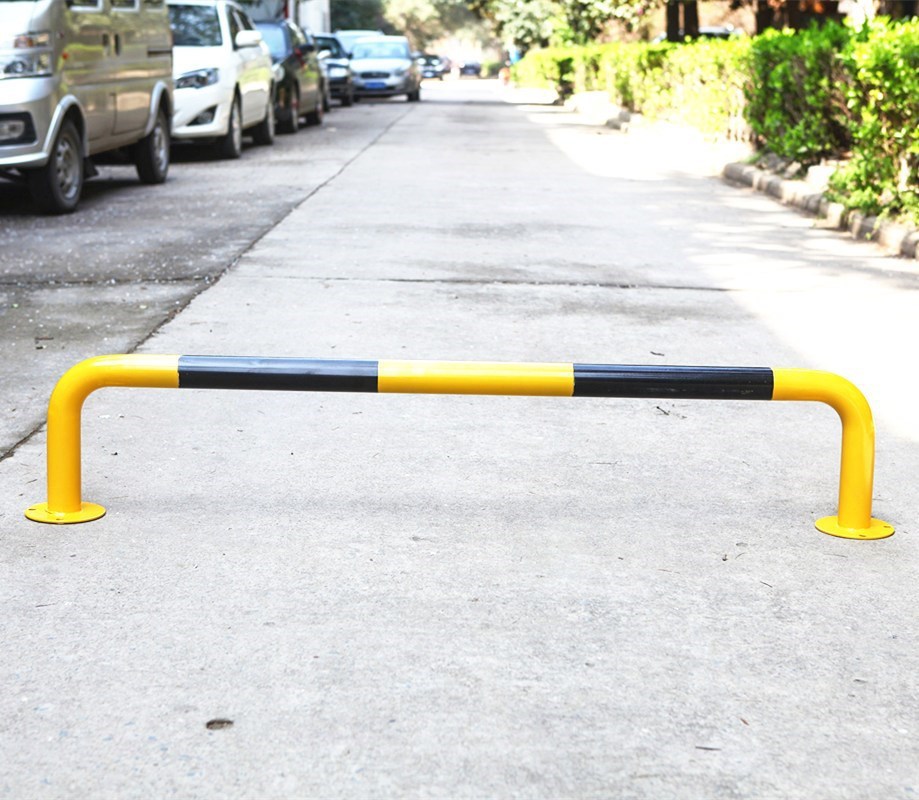 佛山直销现货挡车杆u型管防撞柱 防撞护栏 道路隔离栏车库防撞柱