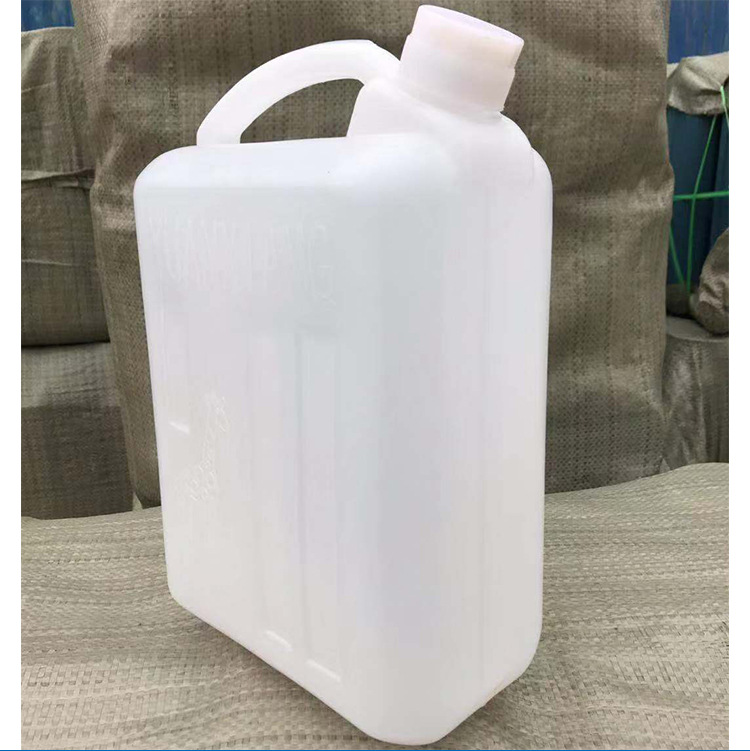 厂家直销5l白色塑料壶 油壶酒壶 香精壶吉祥字样