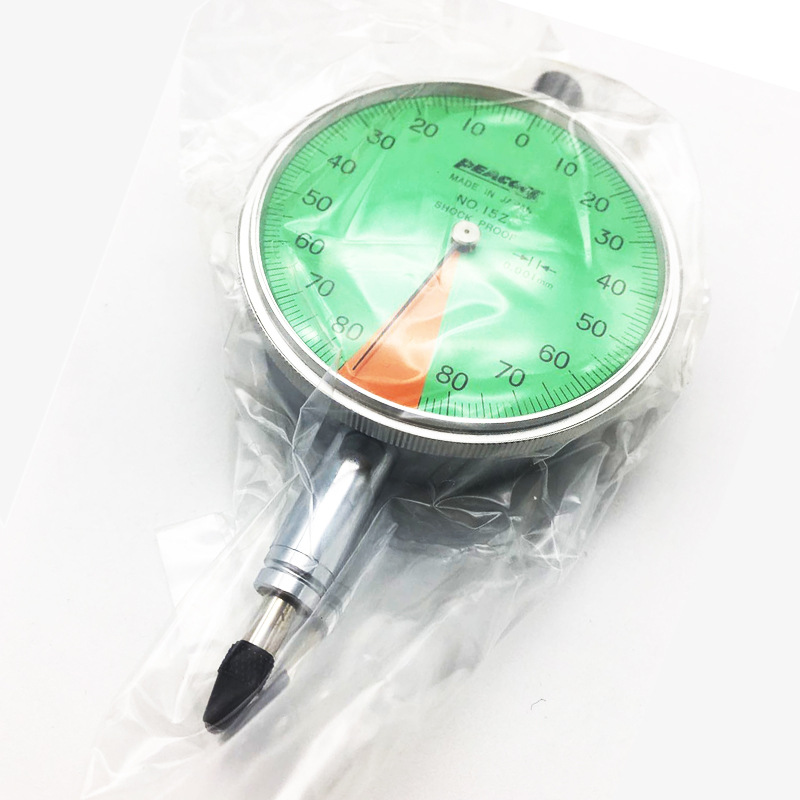 日本原装进口peacock孔雀千分表指针千分表比测型高精度千分表15z