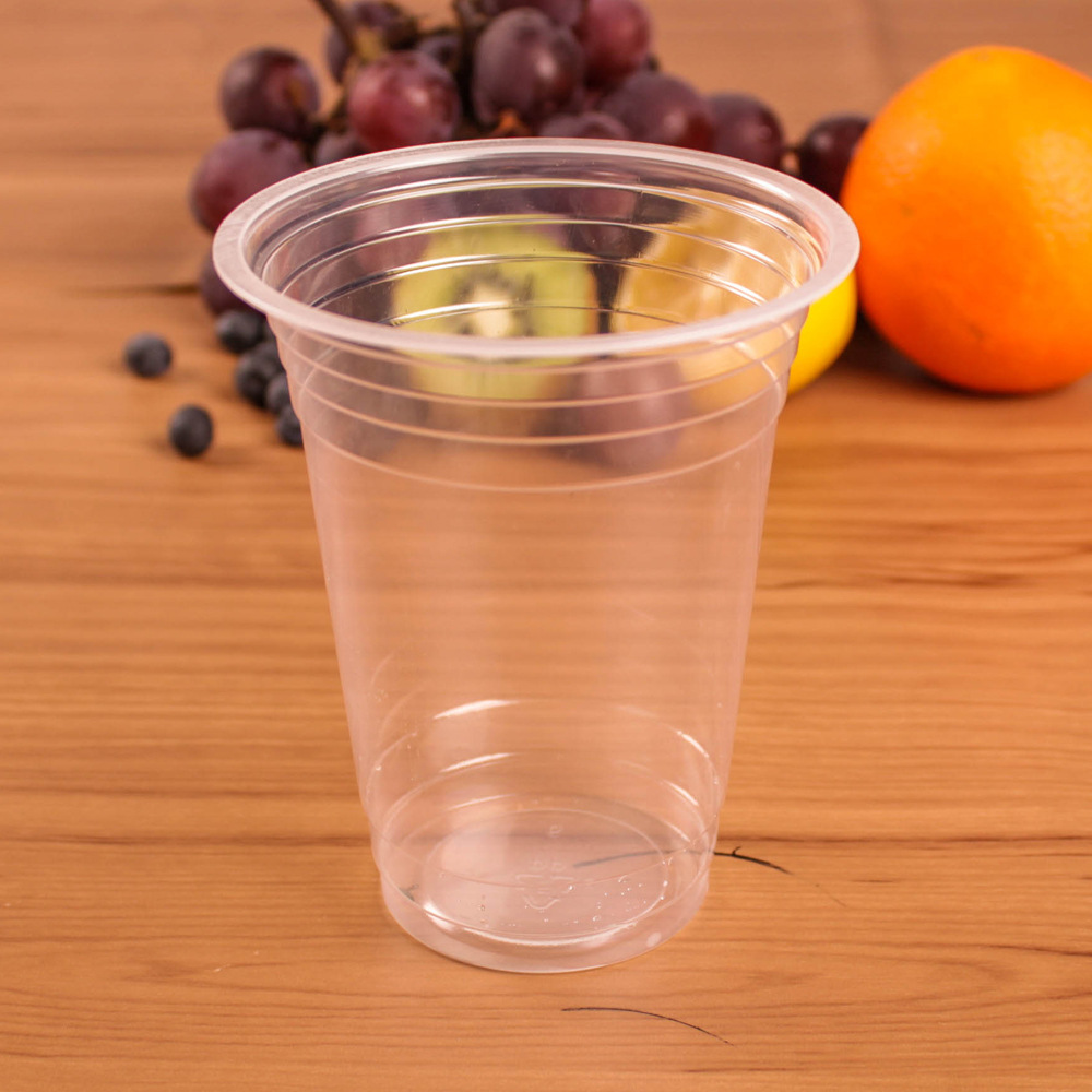 420ml一次性可定制批发塑料透明水杯冰淇淋杯