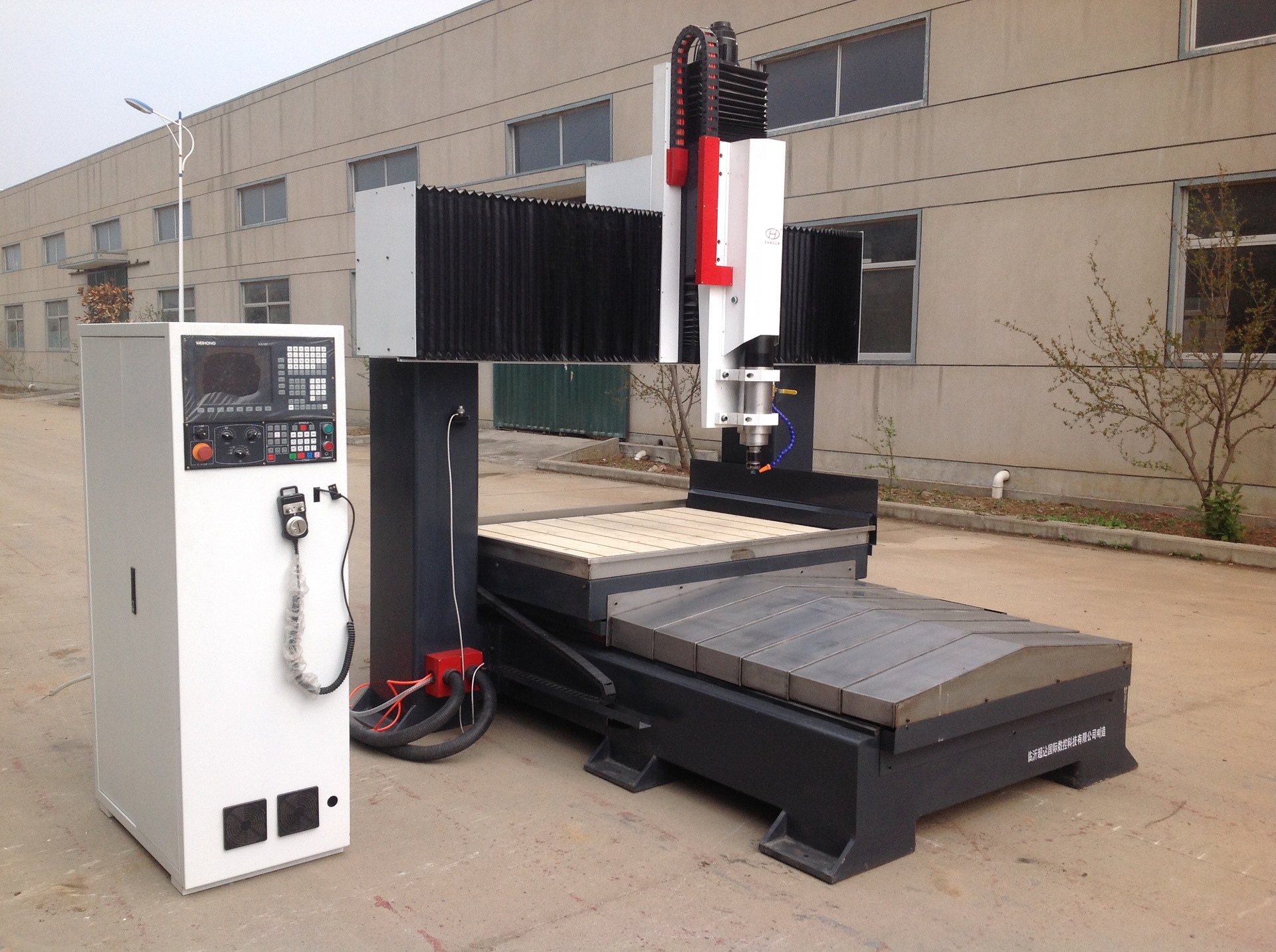 山东临沂6090小型石材雕刻机高z轴高龙门重型石材数控浮雕定制