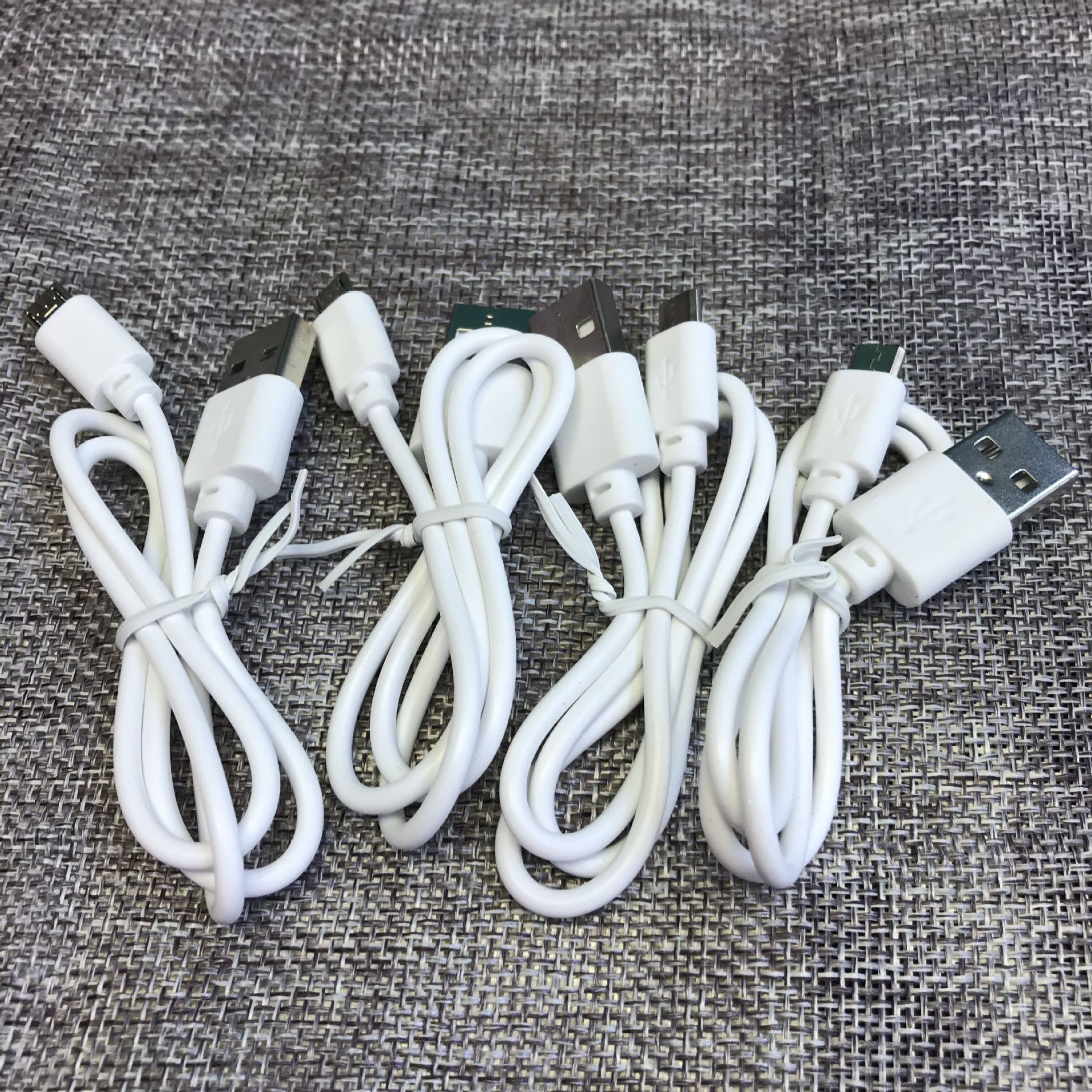 直销usb移动电源v8充电线2a环保30cm快充 适用50cm安卓蓝牙数据线