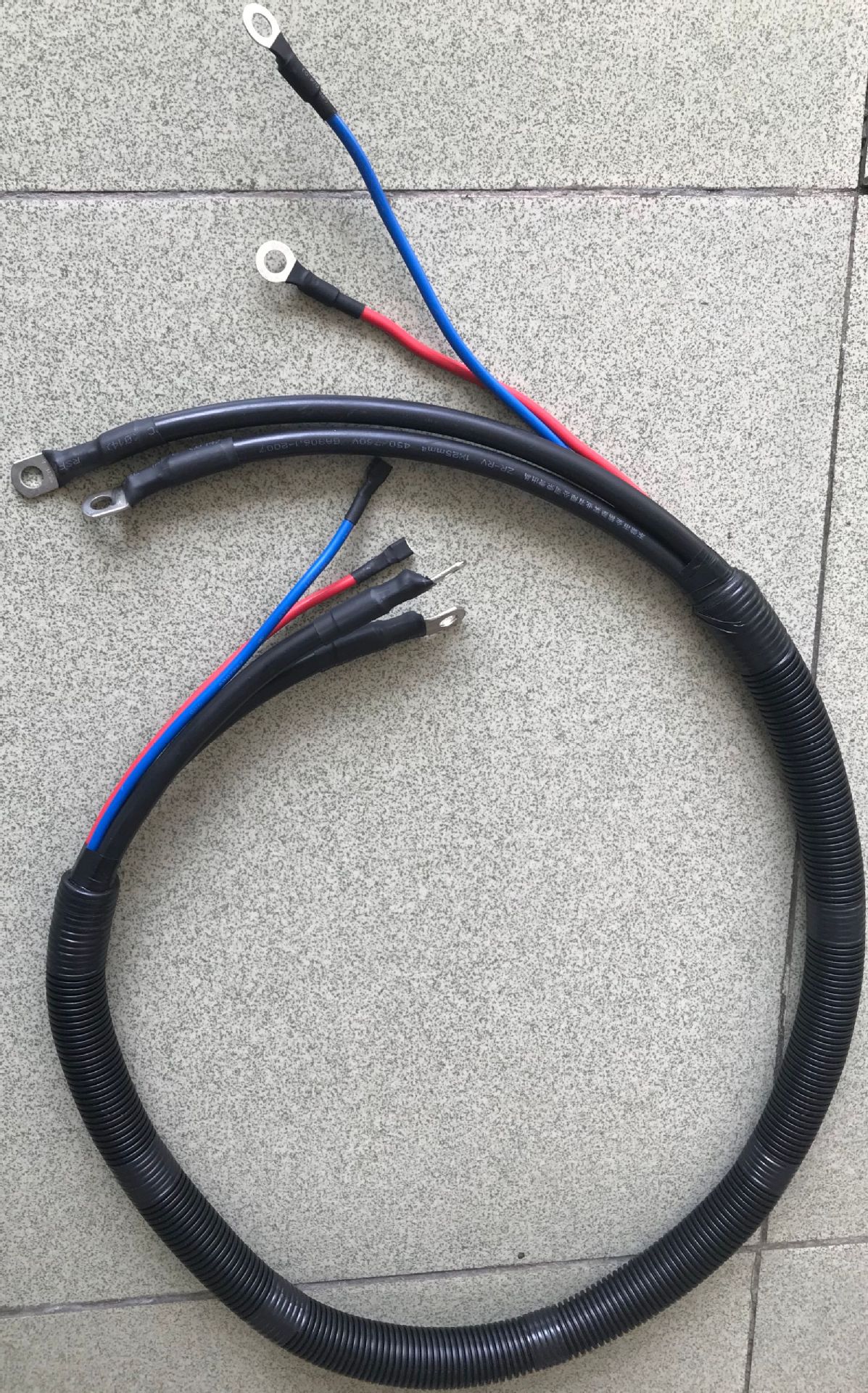 电动扫地车电机线 25平方电机线 特种电动专用车大功率线束