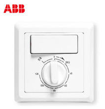 ABB 原装正品 AE411 家用开关插座  德逸白色 墙壁开关面板 特卖