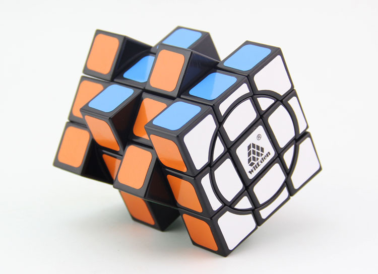 智力乐园超334立体魔中魔黑色 高阶异形学生魔方 黑底彩面魔方