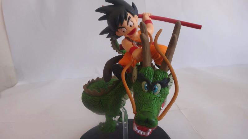 动漫手办公仔玩偶七龙珠小悟空骑龙pvc摆件玩具批发