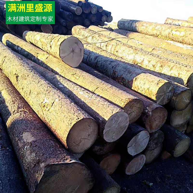 批发俄罗斯白松原木 龙骨木建筑板材 木板材床板料防腐木板-阿里巴巴