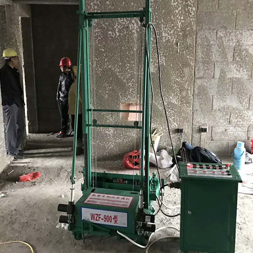 建筑工程机械设备室内抹墙机全自动楼房抹灰机内墙粉墙专用悍博