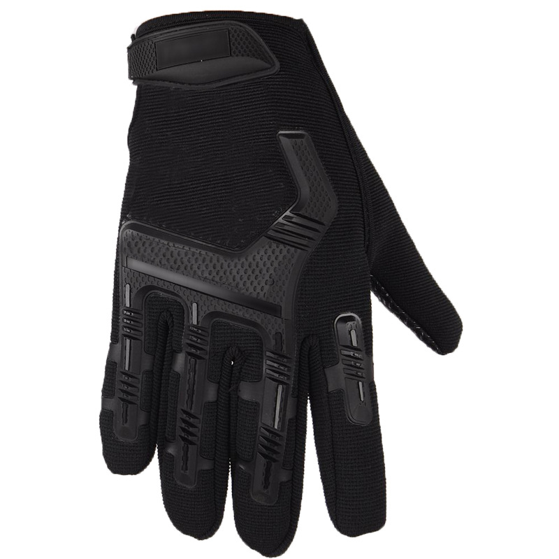 Military Fans Tactical Full Finger Gloves Men's Autumn and Winter Special Forces Mountaineering Training Non-Slip Wear-Resistant Fitness Sports Outdoor Riding