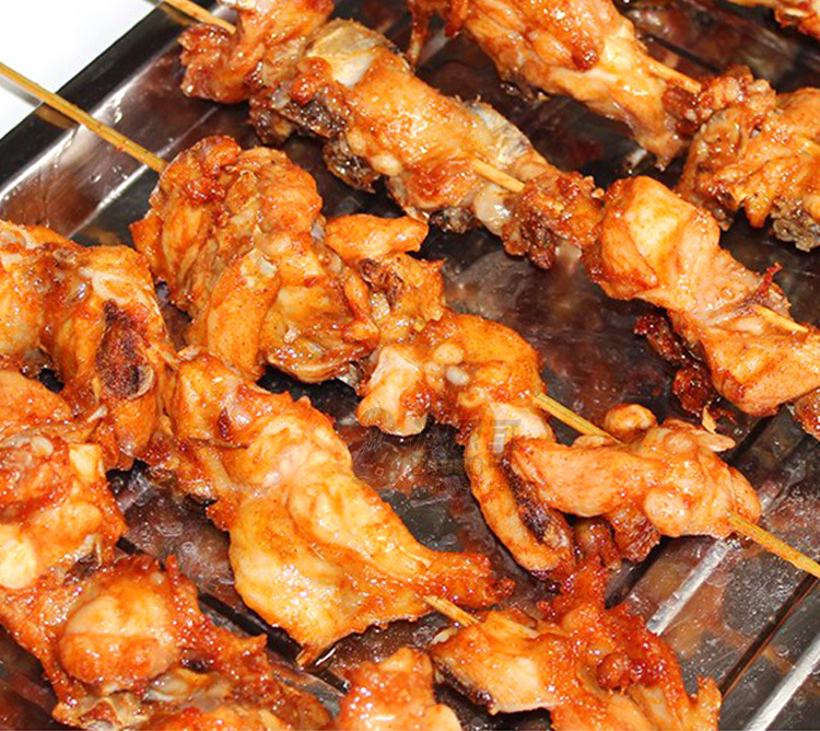 特色鸡架15串*10袋 东北小吃小串鸡架鸡排调理腌制冷冻半成品批发