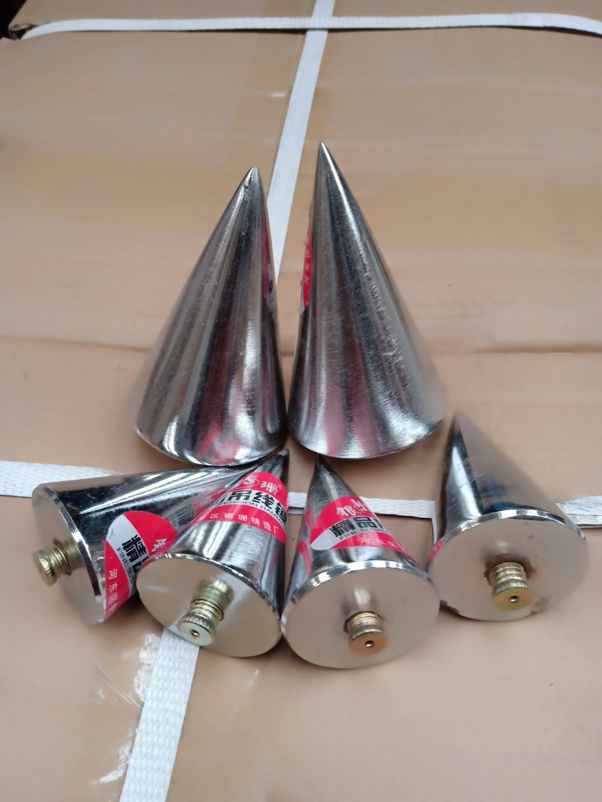 批发磁力线坠 建筑工地测量木工测量工具多规格线坠三角吊线锤