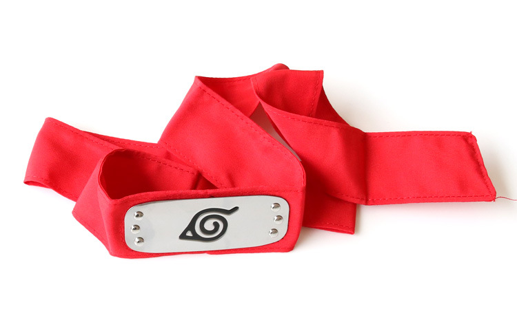 火影护额木叶鸣人卡卡西小樱四代目头带头巾升级版140cm带长