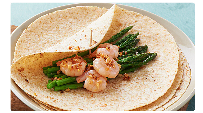 墨西哥风味面饼120g原味卷饼皮12片装清真面饼8英寸冷冻早点饼